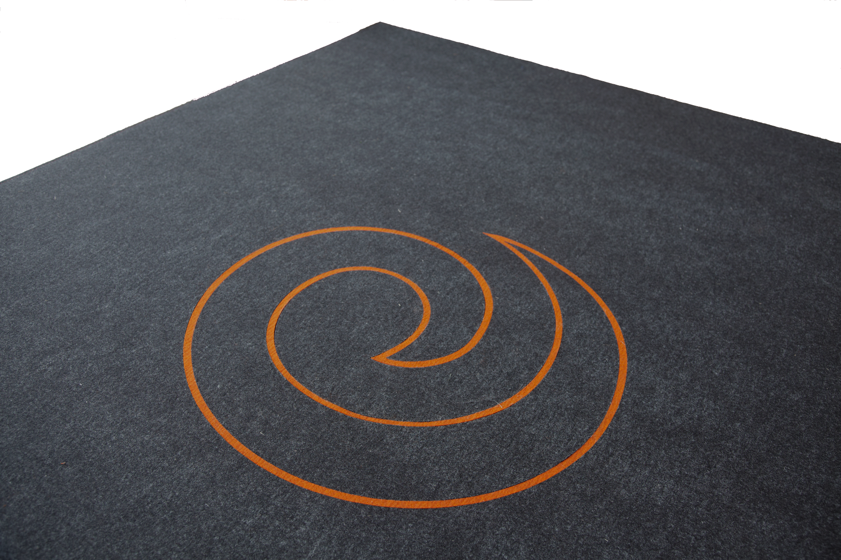 Filt tæppe design @detalje